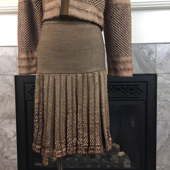 VTG Pepa Pombo S High Fashion 2 Piece Skirt Suit - Picture 7 of 8